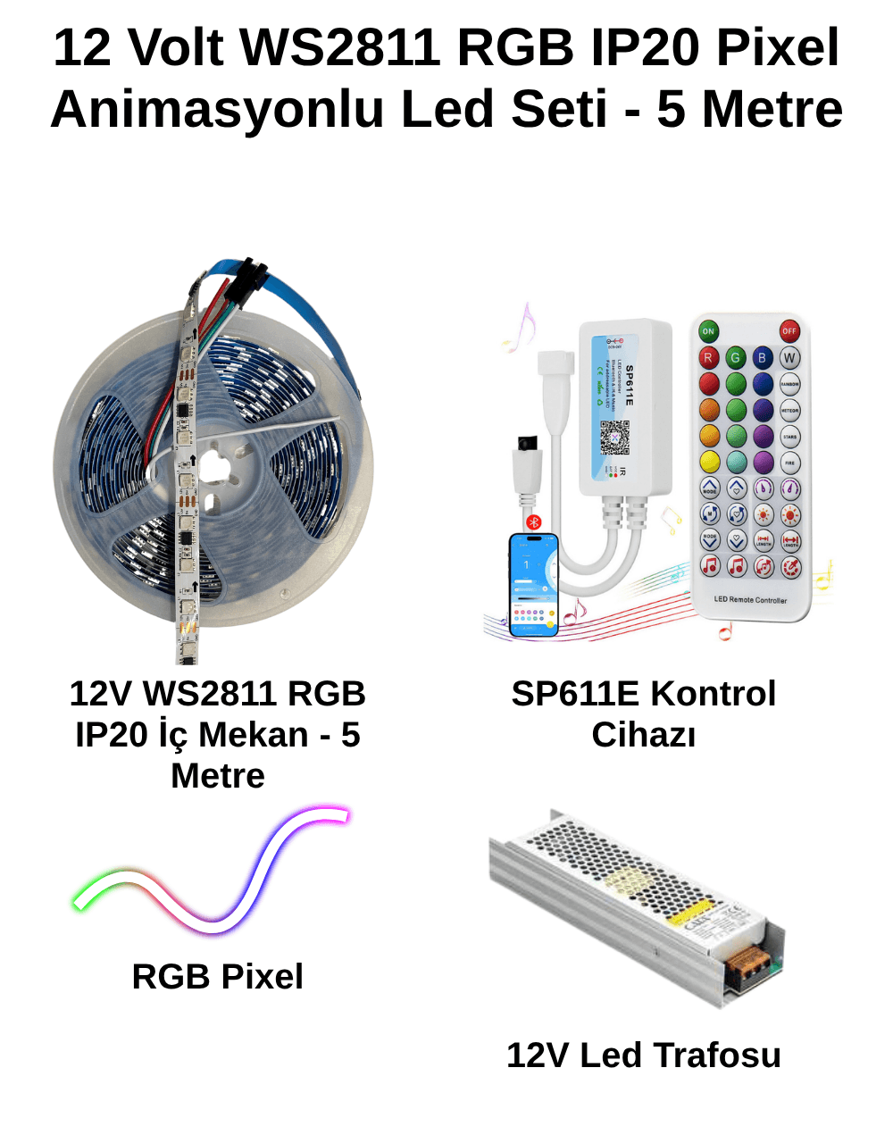 Pixel LED Setleri Rehberi: Neden Parça Parça Değil, Hazır Tak-Çalıştır Set Tercih Edilmeli?