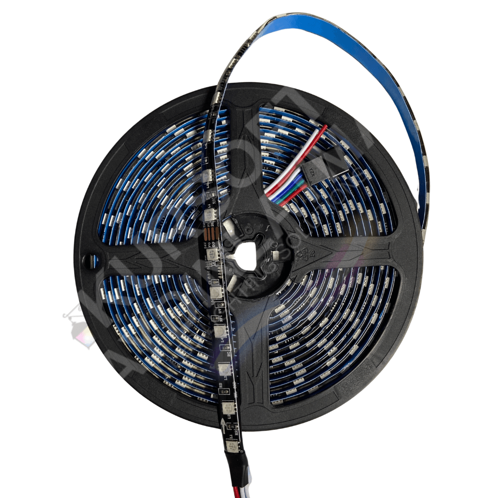 RGB Pixel Led Şerit TM1934 IP30 24V 60 Led/M 10 Piksel/M Parlak – 5 Metre