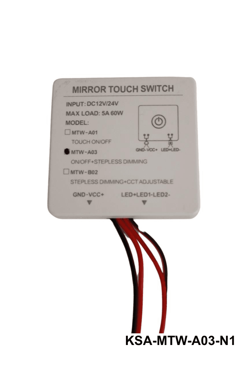 12-24V 5A/60W Dokunmatik (Touch) Ayna Arkası Sensör — Görsel 1