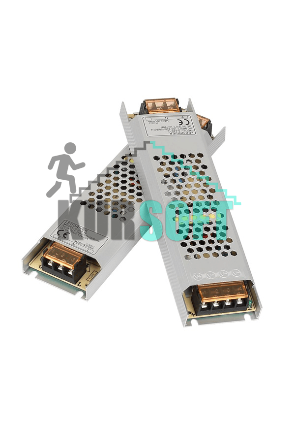 Şila 12V 20A 240W Ultra Slim LED Trafosu — Görsel 1